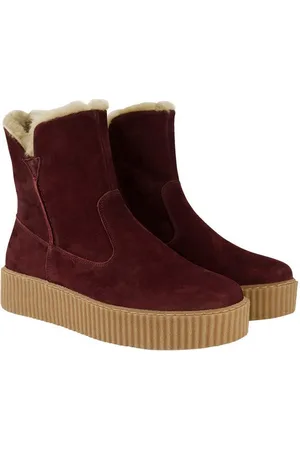 Ulla Popken Leder-Boots Lammfellfutter Wechselfußbett Weite H Stiefel - Verkäufer: Popken Fashion Group