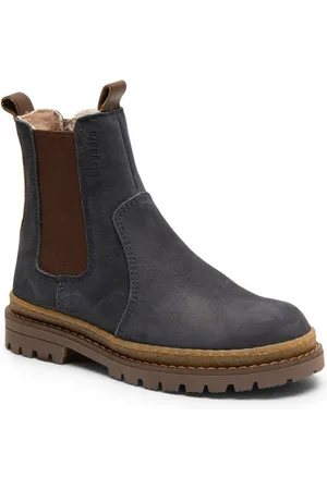 Bisgaard Neo lamb Chelseaboots Chunky Boots, Winterstiefel, Schlupfstiefel mit modischer Plateausohle
