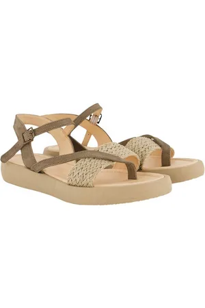 Ulla Popken Sandalen zweifarbig Flechtriemen Weite H Sandalette - Verkäufer: Popken Fashion Group