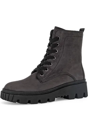 Gabor Schnürboots, Plateau, Schnürstiefelette, Chunky Boots mit Innenreißverschluss