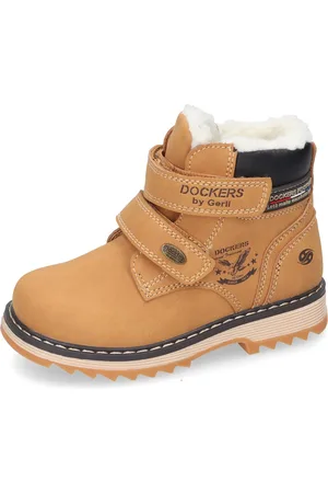 Dockers Winterstiefel, Winterstiefel, Klettstiefel, Kinderschuh mit Warmfutter und TEX