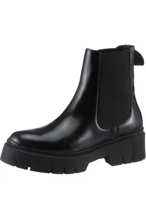 HUGO BOSS Kris_ChBootie Chelseaboots, Schlupfboots, Stiefelette, Ankleboots mit Stretch