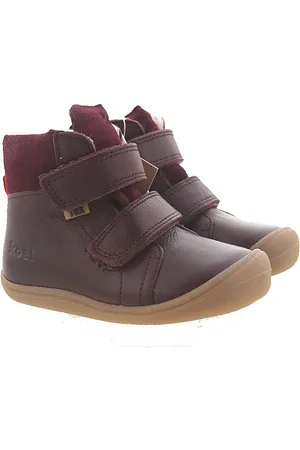 Koel Stiefel Barfußschuhe Demil Tex Wasserdicht Leder Wolle Bordo Rot Schnürstiefelette - Verkäufer: Alex und Elis Kinderschuhe