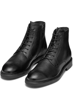 Geox U TIBERIO D Schnürboots Business Schuh, Festtagsschuh mit feinem Blockabsatz