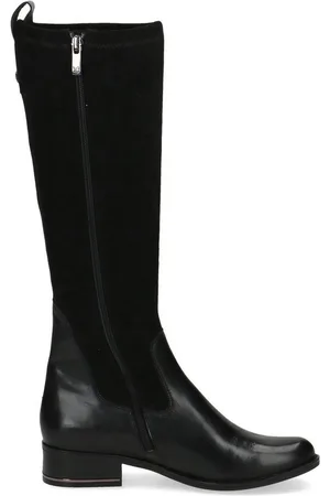 Caprice Stiefel, Blockabsatz, Langschaftstiefel, Businessstiefel, bequeme Weite