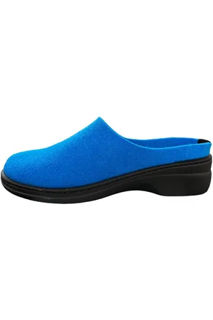 Algemare Damen Pantolette Filz 8162-8439 karibik Clog - Verkäufer: DerSchuhhaendler