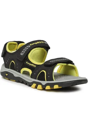 KangaROOS Sandalen K-Celtic Kento 10048 000 5094 Jet Black/Lemon Chrome Sandale - Verkäufer: Modivo_de