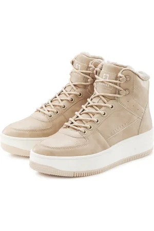 ELBSAND Sneaker mit kuscheligem Warmfutter, Freizeitschuh, Halbschuh, High Top Sneaker