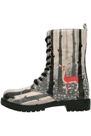 Dogo Zipsy Damen Boots Damen Stiefel / Female Schnürboots Vegan