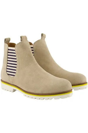 Ulla Popken Chelseaboots Stretcheinsatz Streifenoptik Weite H Stiefelette - Verkäufer: Popken Fashion Group