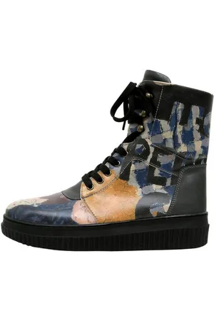 Dogo Future Boots Les Peintres Damen Boots / Female Schnürboots Vegan