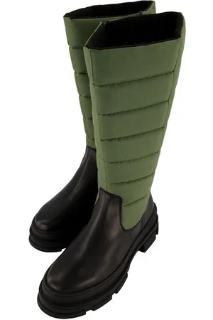 Ulla Popken Lederstiefel XL-Steppschaft Fleecefutter Weite H Stiefel - Verkäufer: Popken Fashion Group