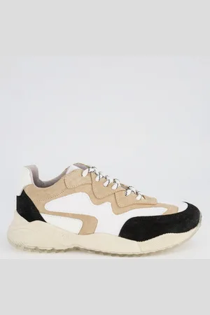 Ulla Popken Leder-Sneaker Chunky-Look Wechselfußbett Weite H Trainingsschuh - Verkäufer: Popken Fashion Group