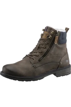 Mustang Schnürboots mit seitlichem Reißverschluss für leichteres Schlupfen