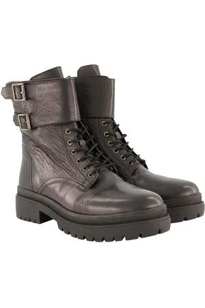 Ulla Popken Leder-Stiefeletten Schnürung Weite H Stiefel - Verkäufer: Popken Fashion Group
