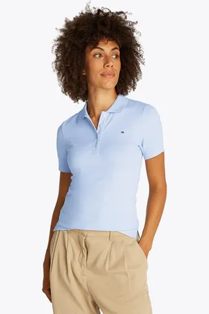 Tommy Hilfiger Poloshirt 1985 Slim Fit Pique Premium mit Logostickerei, mit Seitenschlitzen