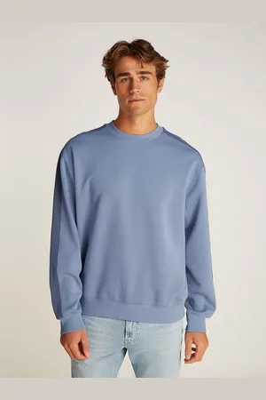 Calvin Klein Sweatshirt LOGO TAPE CREW NECK mit Logo-Band an den Ärmeln