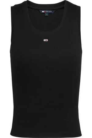 Tommy Hilfiger Tanktop TJW ESSENTIAL RIB TANK EXT mit Logostickerei