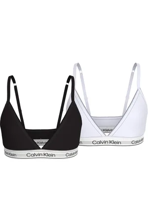 Calvin Klein Triangel-BH 2PK TRIANGLE (Packung, 2-tlg., 2er-Pack) mit Logobund