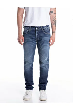 Replay Straight-Jeans GROVER in vielen verschiedenen Waschungen, mit Stretch