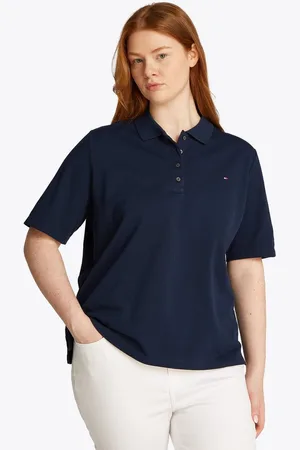 Tommy Hilfiger Poloshirt CRV 1985 REG PIQUE POLO SS in großen Größen