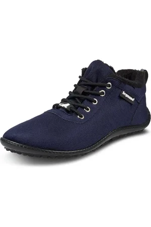 leguano Galaxo Barfußschuh, Komfortschuh, Flats, Schnürschuh mit spezieller Halbkugel-Laufsohle