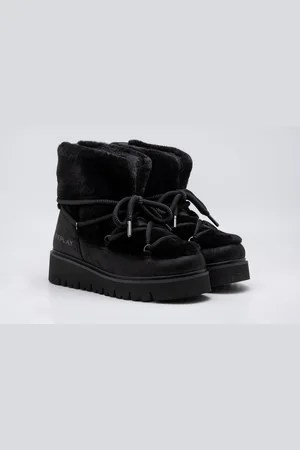Replay MELROSE HAIR Winterboots, Schnürboots, Winterstiefelette, Warmfutter, aufgesetzte Schnürung