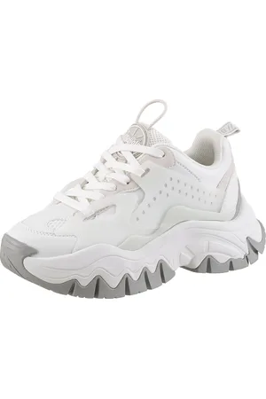 Buffalo TRAIL ONE Plateausneaker, Schnürschuh, Chunky Sneaker, Halbschuh mit Plateausohle