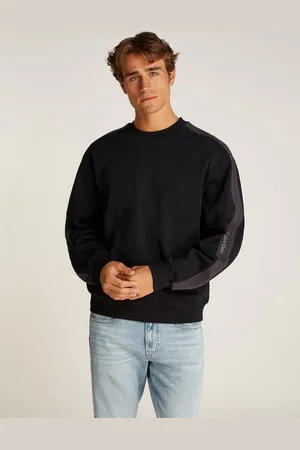 Calvin Klein Sweatshirt LOGO TAPE CREW NECK mit Logo-Band an den Ärmeln