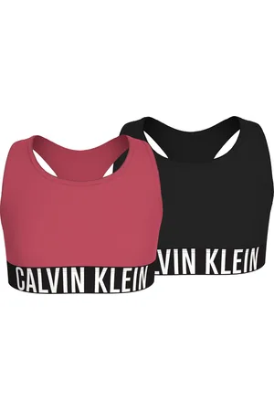 Calvin Klein Bralette 2PK BRALETTE (Packung, 2-tlg., 2er-Pack) mit Logobund