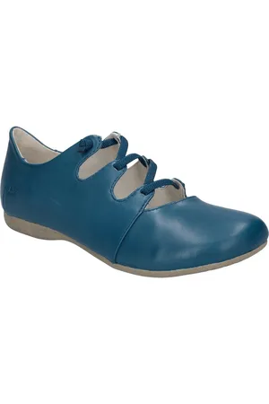 Josef Seibel Fiona 04 Riemchenballerina Slipper, Sandale, Komfortschuh mit raffiniertem Gummizug