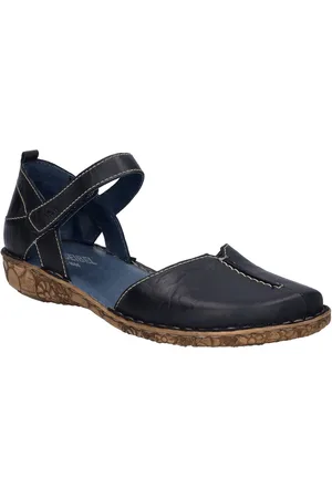 Josef Seibel ROSALIE 42 Riemchenballerina, Sandale, Spangenschuh, Komfortschuh mit Klettverschluss