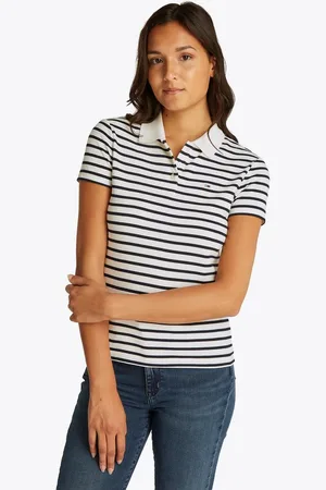 Tommy Hilfiger Poloshirt TJW SLIM ESSENTIAL POLO SS mit Logostickerei