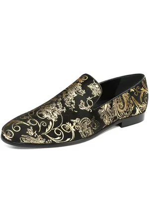 Allthemen Loafer Herren Mokassin Pennyloafer mit elegantem Jacquard - Verkäufer: