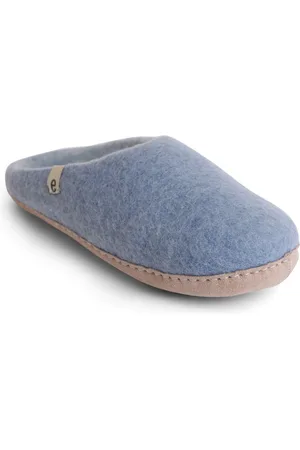Egos Unisex Filzpantoffel mit Ledersohle Pantoffel Hausschuh - Verkäufer: scandinavian-lifestyle