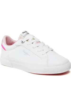 Pepe Jeans Sneakers aus Stoff Kenton Basic Girl PGS30549 White 800 Sneaker - Verkäufer: Modivo_de