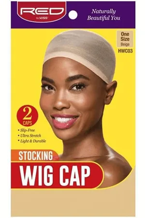 Red Haarnetz By Kiss Wig/Weaving Caps 2pcs in pack HWC03 - Verkäufer: GT World of Beauty GmbH