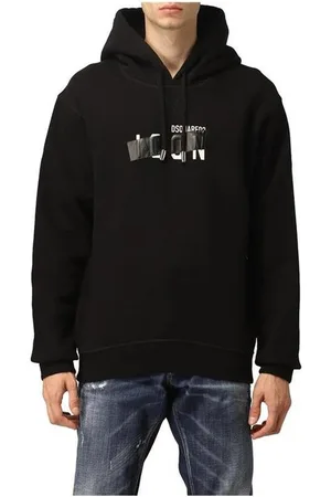Dsquared2 Rundhalspullover Tape Hoodie Unisex - Verkäufer: wellStyled