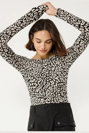 No Matter What Apparel Body Langarm-Leoparden-Body - Verkäufer: MegaMerchant