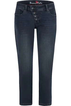 Buena Vista Stretch-Jeans MALIBU STRAIGHT 7/8 granite denim 2410 B5447 313.4493 - - Verkäufer: Jeans-Manufaktur
