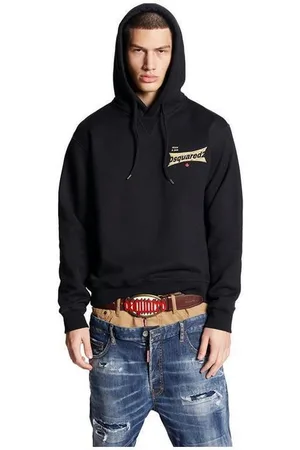 Dsquared2 Rundhalspullover Cool Hoodie Herren - Verkäufer: wellStyled