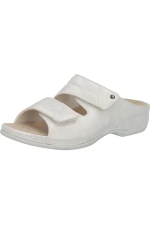 Berkemann Weiblich Berkoflex Finja Pantolette Lede Klettschuh - Verkäufer: Shoes & Fashion