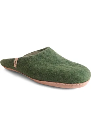 Egos Unisex Filzpantoffel mit Ledersohle Pantoffel Hausschuh - Verkäufer: scandinavian-lifestyle