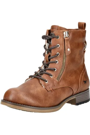 Mustang Stiefelette Lederimitat Schnürstiefelette - Verkäufer: S4S Commerce