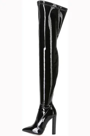 Giaro [D2C] TRINKET BLACK SHINY Stiefel - Verkäufer: schuhplus - Schuhe in Übergrößen