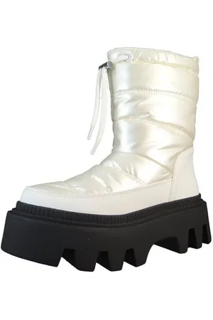 Buffalo 1622360 Flora Puffer Vegan White Stiefel - Verkäufer: Schuhkings