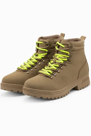 Ombre Clothing Schnürstiefelette für Herren mit bunten Schnürsenkeln Schnürstiefelette - Verkäufer: