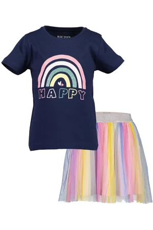 Blue Seven T-Shirt Outfit- 2er Set REPEAT MARKETPLACE + ONLINE - 2er Set (1-tlg)