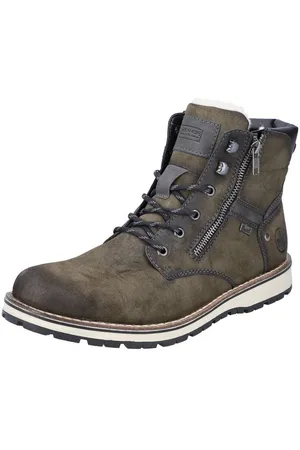 Rieker Stiefelette Lederimitat Schnürstiefelette - Verkäufer: S4S Commerce