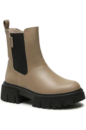 Big Star Klassische Stiefeletten MM274604 Black/Beige 801 Stiefel - Verkäufer: Modivo_de